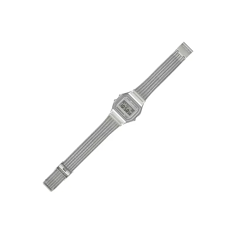 Casio Classic Vintage Digital Dial Mesh Men's Watch- A158WEM-7